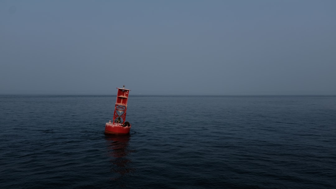 Photo Tsunami warning buoy